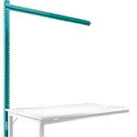 Manuflex Opbouwframe, Aanbouwtafel SPECIAAL werktafel-/werkbanksysteem UNIVERSAL/PROFI, 1500 mm, waterblauw