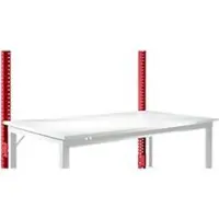 Manuflex Opbouwframe, laag, Basistafel SPECIAAL werktafel-/werkbank UNIVERSAL/PROFI, robijnrood
