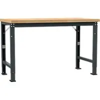 Manuflex werkbank Profi speciaal, tafelblad multiplex, 1500 x 700 mm, antraciet