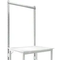 Manuflex Opbouwframe, Basistafel SPECIAAL werktafel-/werkbanksysteem UNIVERSAL/PROFI, 1250 mm, lichtgrijs