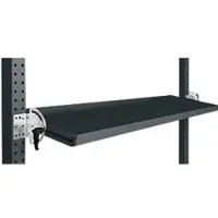 Manuflex kantelbare opbergconsole, voor de serie Universal of Profi, bruikbare diepte 345 m, voor tafelbreedte 1500 mm, antraciet