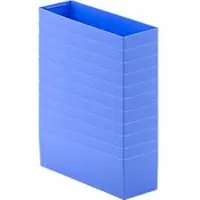 Ssi Inzetbak EK 6022 L, PP, blauw, 10 stuks