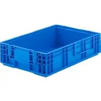 Ssi Stapelbak Euro RL-KLT 6147 - polypropeen - B 600 x D 400 mm- 25,7 l - tot 20 kg - blauw
