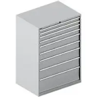 Schäfer Shop Ladekast 54-36 9 wit aluminium/aluminium wit/aluminium wit