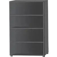 Schäfer Shop START UP boekenkast, spaanplaat, 4 OH, B 800 x D 420 x H 1470 mm, grafiet