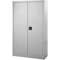 Schäfer Shop archiefkast, afsluitbaar, hoogte 1585 mm, breedte 950 mm, aluminium zilver