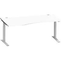 Schäfer Shop bureau MODENA FLEX, opzetstuk links, wit