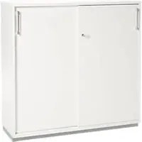 Schäfer Shop schuifdeurkast TETRIS WOOD, 3 OH, B 1200 mm, hoogte incl. glijders, wit