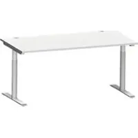 Schäfer Shop MODENA FLEX bureau, 1600 x 800 mm, lichtgrijs