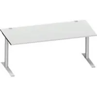 Schäfer Shop MODENA FLEX bureau, 1800 x 800 mm, lichtgrijs
