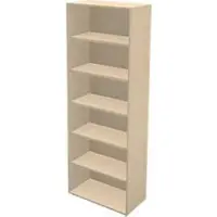 Schäfer Shop Boekenrek TETRIS WALL, 6 HC, B 800 x D 420 x H 2250 mm, ahorn decor