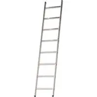 HACA Aanzetladder met sporten Lila-serie, 8 treden