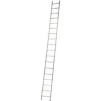 HACA Aanzetladder met sporten Lila-serie, 18 treden