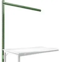 Manuflex Opbouwframe, Aanbouwtafel SPECIAAL werktafel-/werkbanksysteem UNIVERSAL/PROFI, 1500 mm, resedagroen