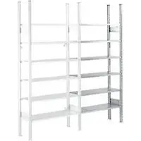 Ssi Legbordstelling R3000, Aanbouwstelling, B 1025 x D 600 mm, draagvermogen 100 kg,