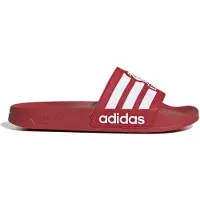 Adidas Muiltjes 'ADILETTE SHOWER Liverpool' vuurrood / wit
