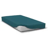 HOME LINGE PASSION - HP72119 - Hoeslaken 140 x 190 cm - 82 g microvezel - Eendenblauw