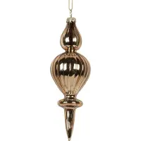 Clayre & Eef Kerstbal Overig Ø 5x15 cm Goudkleurig Glas Kerstballen