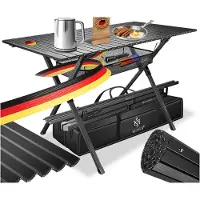 Kesser Campingtafel inklapbare Tafel - Vouwtafel voor Buiten en Camping 145 x 70 cm Tuintafel Weerbestendig Klaptafel