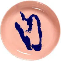 Serax Ottolenghi Feast diep bord Ø22 cm 2-pack Pink-pepper blue