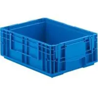 Ssi Stapelbak Euro RL-KLT 4147 - polypropeen - B 400 x D 300 mm - 11,8 l - tot 20 kg - blauw