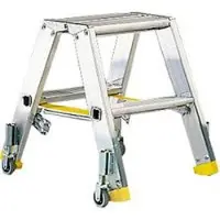 HACA Trapladder Mehrsi, licht metaal, 2 treden, 4,6 kg
