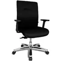 Topstar bureaustoel XXL Big Star, synchroonmechanisme, met armleuningen, hoogte rugleuning 600 mm