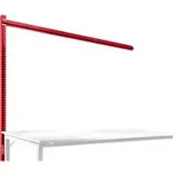 Manuflex Opbouwframe, Aanbouwtafel SPECIAAL werktafel-/werkbanksysteem UNIVERSAL/PROFI, 2000 mm, robijnrood