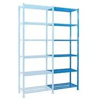 MANORGA Legbordstelling-aanbouwsectie, m. 6 draadrooster-legborden, B 1260 x D 600 x H 3000 mm