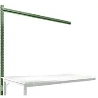 Manuflex Opbouwframe voor aanbouwtafel STANDAARD werktafel-/werkbanksysteem UNIVERSAL/PROFI, 1750 mm, resedagroen