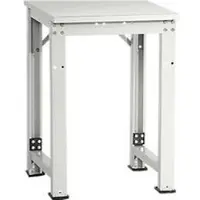 Manuflex Packpool bijzettafel, breedte 500 mm, in hoogte verstelbaar 760 - 870 mm, gepoedercoat