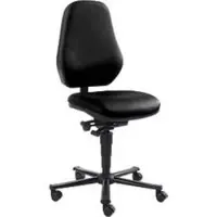 BIMOS Labostoel LEANOS 9138, kunstleer, Stamskin Top zwart