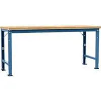 Manuflex werkbank Profi speciaal, tafelblad multiplex, 2000 x 700 mm, briljantblauw