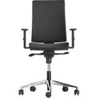 Nowy Styl Bureaustoel Navigo - synchroonmechanisme - ergonomisch voorgevormde zitting - met armleuningen - zwart