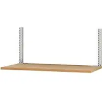 Manuflex Opbouwframe & opbouwzuilen set, voor lage opbouwcomponenten, gepoedercoat, H 800 mm