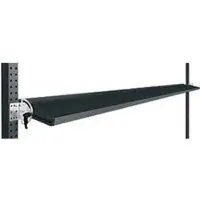 Manuflex kantelbare opbergconsole, voor de serie Universal of Profi, bruikbare diepte 345 m, voor tafelbreedte 2000 mm, antraciet