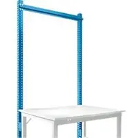 Manuflex Opbouwframe, Basistafel SPECIAAL werktafel-/werkbanksysteem UNIVERSAL/PROFI, 1250 mm, lichtblauw