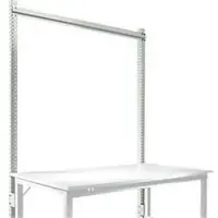 Manuflex Opbouwframe, Basistafel STANDAARD werktafel-/werkbanksysteem UNIVERSAL/PROFI, 1500 mm, lichtgrijs