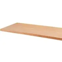 Schäfer Shop Multiplex werkblad, 40 mm dik, schroefhulzen, verlijmd beukenhout, kleurloos geïmpregneerd, L 1500 x B 700 mm