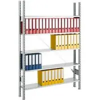 Ssi Schaefer Archiefrekken, aanbouwvak, 7 legborden, breedte 995 x diepte 600 mm, verzinkt