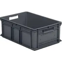 Ssi Eurobox EF 6220, gesloten, polypropeen, B 600 x D 400 x H 220 mm, 43,5 l