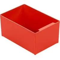 Ssi Inzetbak EK 753, rood, PP, 10 stuks