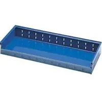 Ssi Magazijnbak, plaatstaal, B 980 x D 385 x H 120 mm