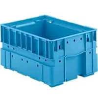 Ssi Eurobak C-KLT 4321, polypropeen, B 400 x D 300 mm, tot 50 kg, lichtblauw