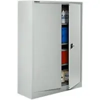 Schäfer Shop archiefkast, afsluitbaar, hoogte 1585 mm, breedte 1200 mm, lichtgrijs