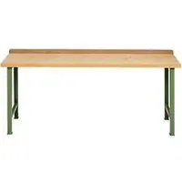 Schäfer Shop TOP-werkbank basiseenheid, basisuitvoering, groen, B 2000 mm