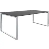 Schäfer Shop bureau Modena Flex, in hoogte verstelbaar, rechthoekige vorm, beugelvoet, breedte 1800 mm, grafiet