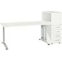Schäfer Shop bureaumeubelset LOGIN 2-delig, bureau B 1600 mm