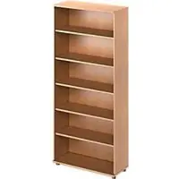 Schäfer Shop open kast TETRIS WOOD, 6 OH, hoogte incl. glijders, B 1000 mm, beuken afwerking