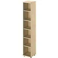 Schäfer Shop open kast TETRIS WOOD, 6 OH, hoogte incl. glijders, B 400 mm, ahorn decor